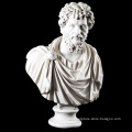 Hand carved stone marble roman custom bust statue for sale